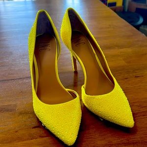 INC Womens heels with sequins. Size 7.